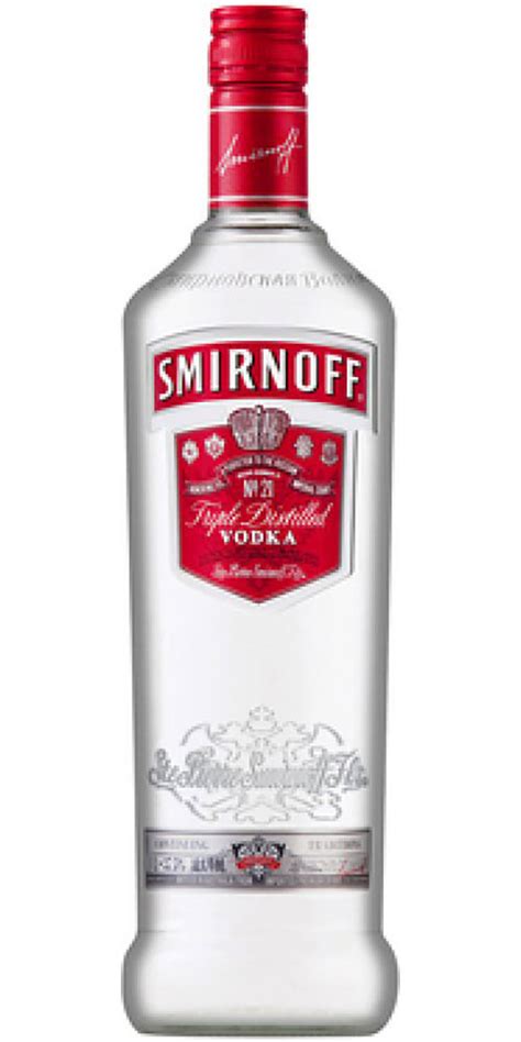 cheapest smirnoff vodka 1lt supermarkets.